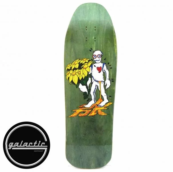 Personalized Skateboard Deck For Custom Graphics Design-Dogtown Byce Kanights Flower Guy 1 90s Reissue Deck 10.125" X 31.875"