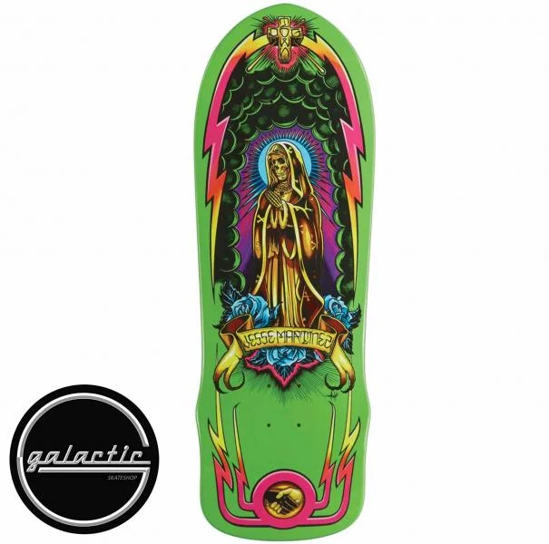 Custom Skateboard Deck For Street Skating-Dogtown Jesse Martinez Guadalupe Handshake 1987 Deck 10" x 30.25"