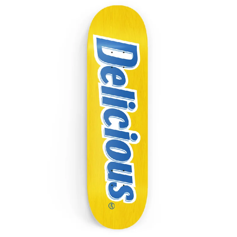 Personalized Skateboard Deck For Signature Designs-Edible Concrete Delicious Candy Bar Series Deck 7.75 in