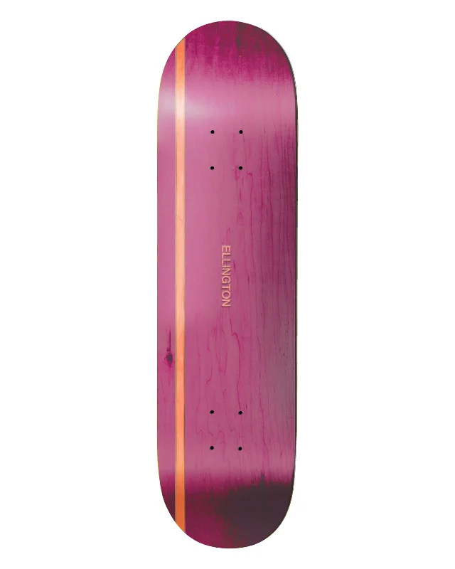 Personalized Skateboard Deck For Brand Logos-Ellington Pink Stripe 8.25" Deck