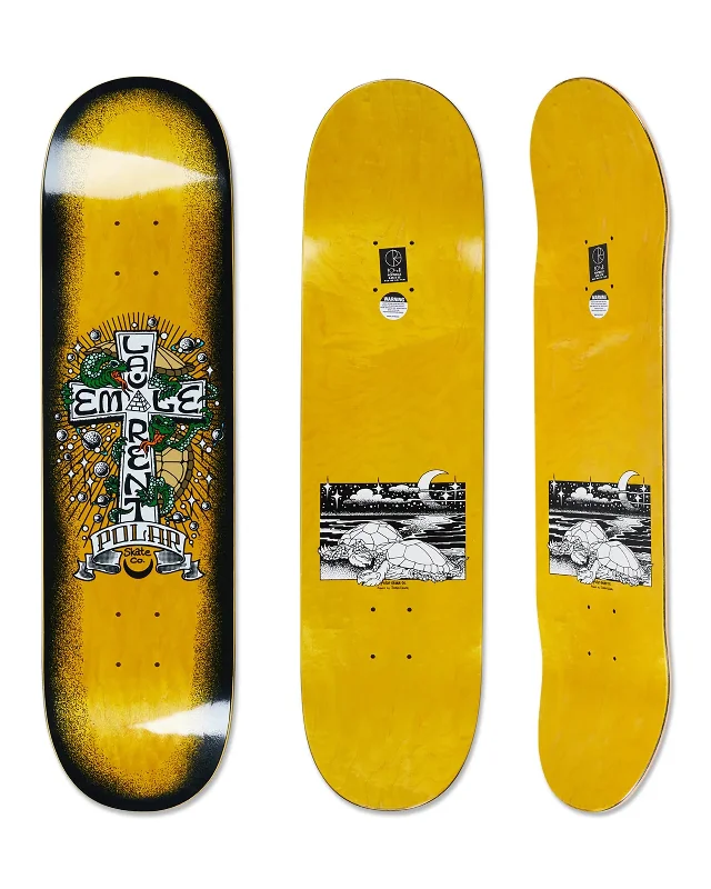 Personalized Skateboard Deck For Trendy Riders-Emile Turtle Town Deck