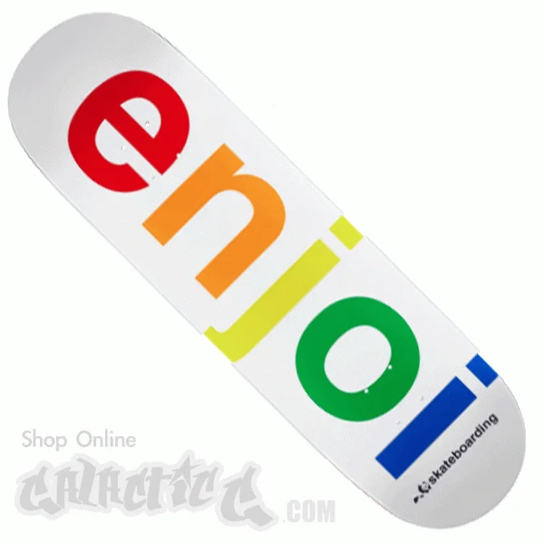 Personalized Skateboard Deck For Signature Styles-Enjoi Spectrum Deck 9.0"