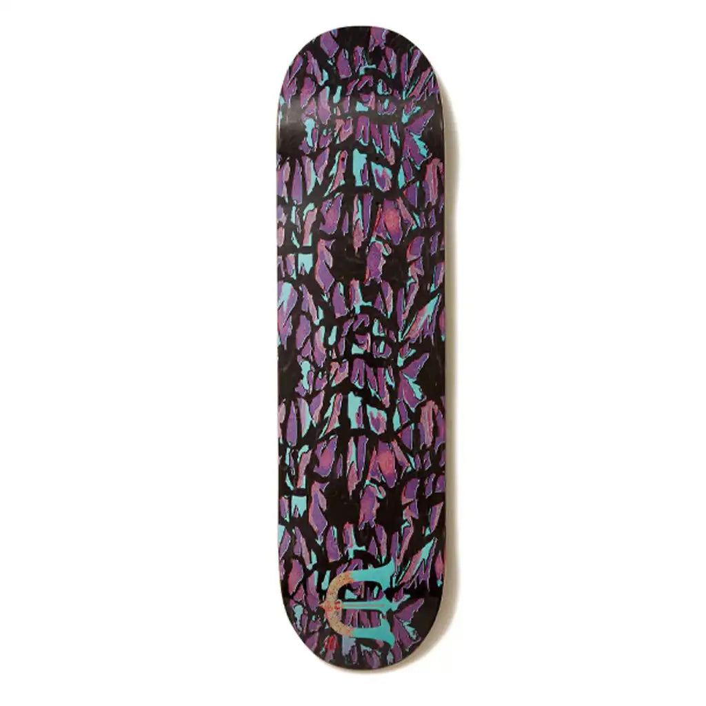 Custom Skateboard Deck For Street Style Fashion-Evisen Skull Camo Skateboard Deck