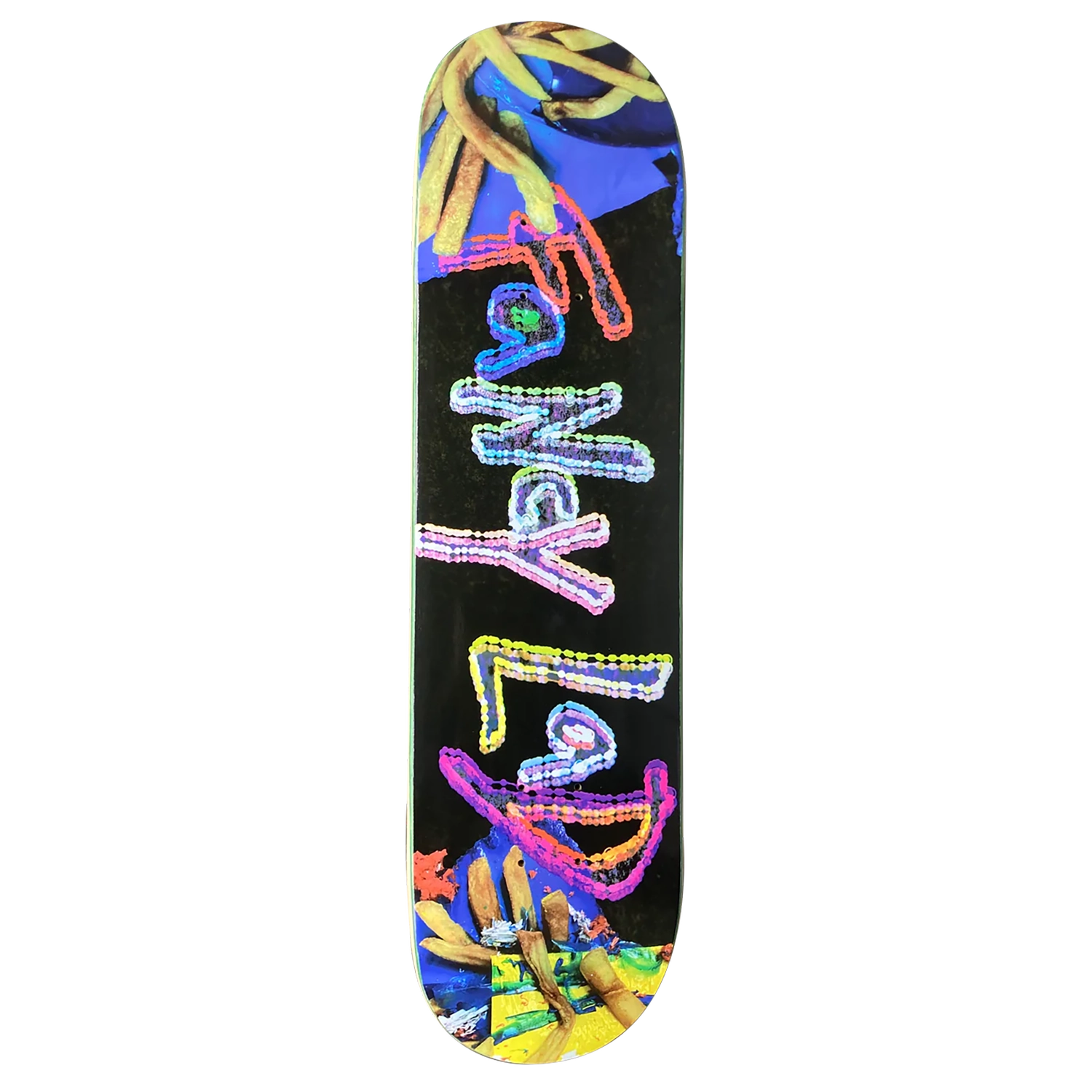 Personalized Skateboard Deck For Custom Graphics Design-Fancy Lad Fries Logo Deck 8.5"