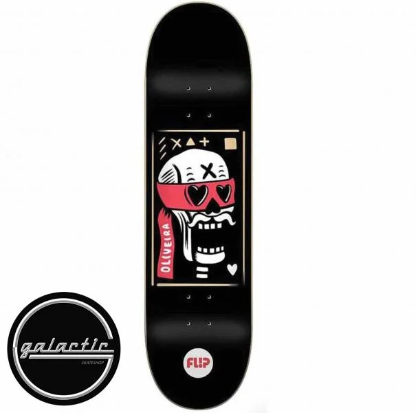 Personalized Skateboard Deck For Trendy Riders-Flip Luan Grotto Deck 8.125"