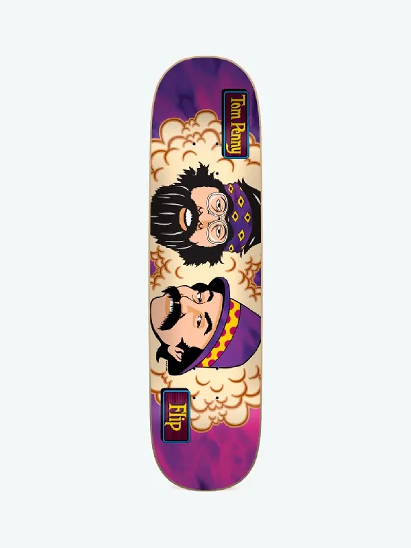 Personalized Skateboard Deck For Team Designs-Flip Penny Purple Haze Tom's Friends Skateboard Deck - 8.25"