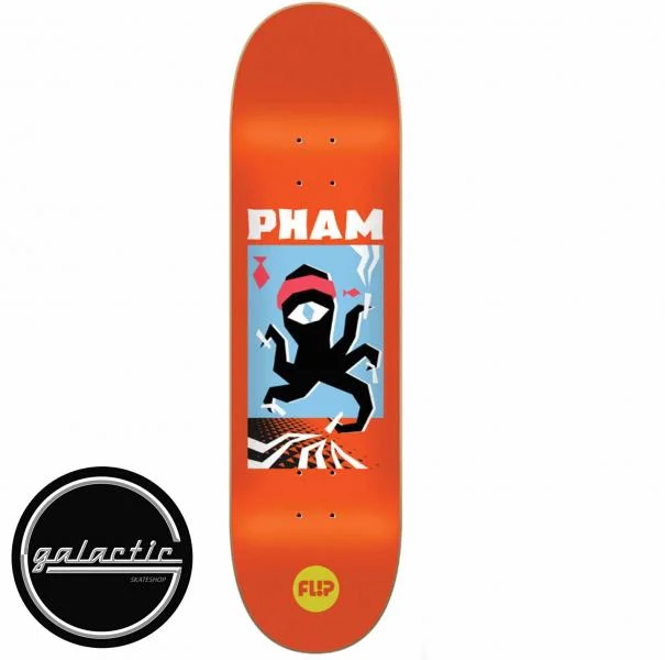 Custom Skateboard Deck For Athletic Decks-Flip Pham Grotto Deck 8.25"