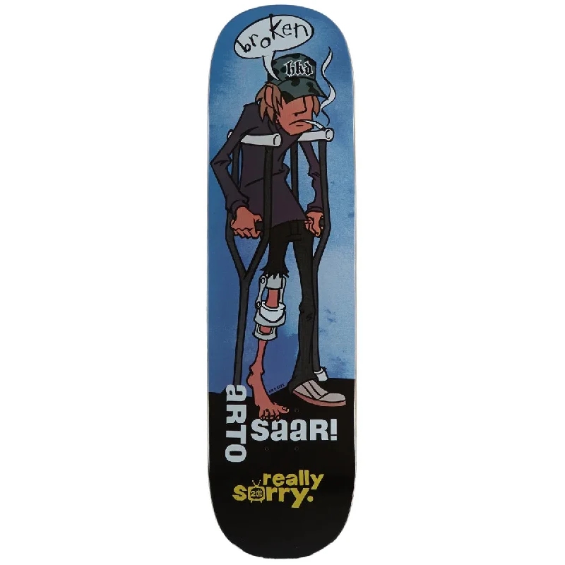 Custom Skateboard Deck For Beginners And Pros-Flip Saari Really Sorry 20th Anniversary Skateboard Deck - 8.40"