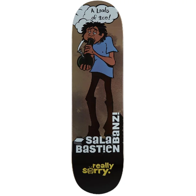 Custom Skateboard Deck For Shred Gear-Flip Salabanzi Really Sorry 20th Anniversary Skateboard Deck - 8.375"