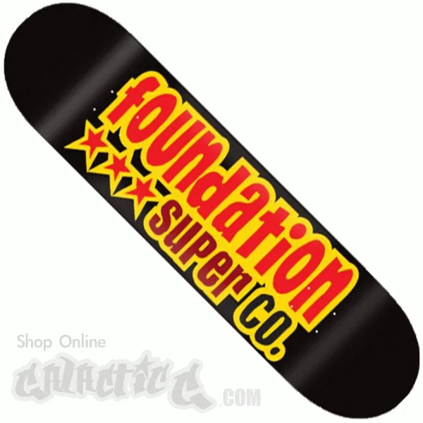 Personalized Skateboard Deck For Outdoor Adventures-Foundation 3 Star Deck 8.13"