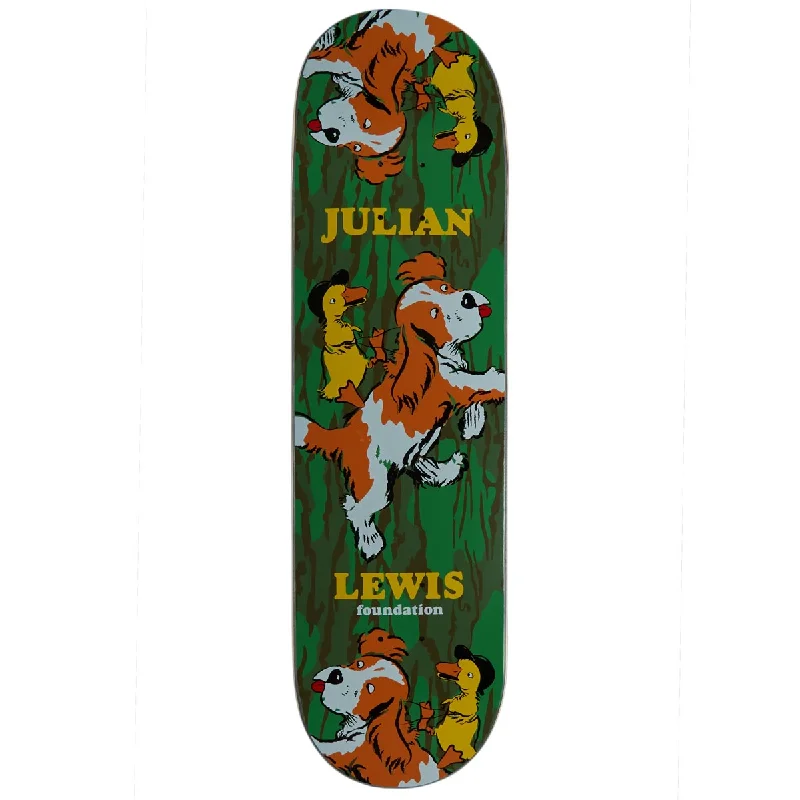 Personalized Skateboard Deck With Abstract Art-Foundation Lewis Wallpaper Skateboard Deck - 8.50"