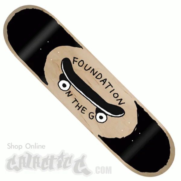 Custom Skateboard Deck For Shredding-Foundation On The Go Deck 8.38"