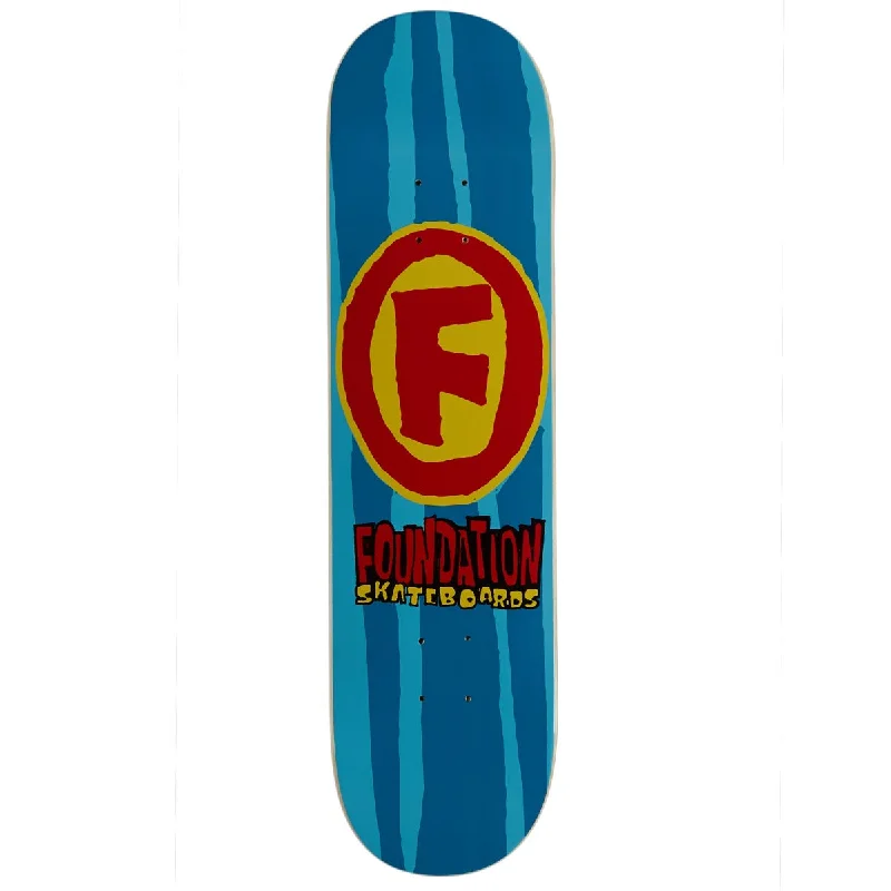 Custom Skateboard Deck For Minimalist Designs-Foundation Reboot Skateboard Deck - 8.00"