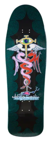 Personalized Skateboard Deck For Skaters-Frog Chris Milic Dragon Lovers Deck 10 in