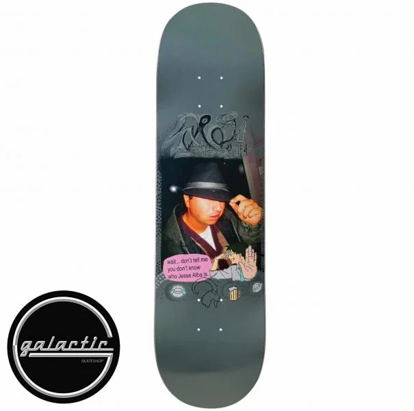 Personalized Skateboard Deck For Custom Graphics Design-Frog Fedora Jesse Alba Deck 8.25"