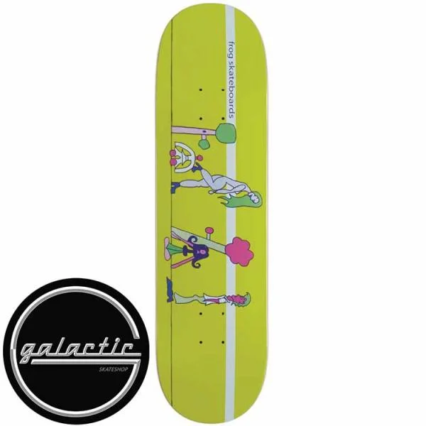 Personalized Skateboard Deck For Custom Artwork-Frog Memories 1000 Deck 8.25"