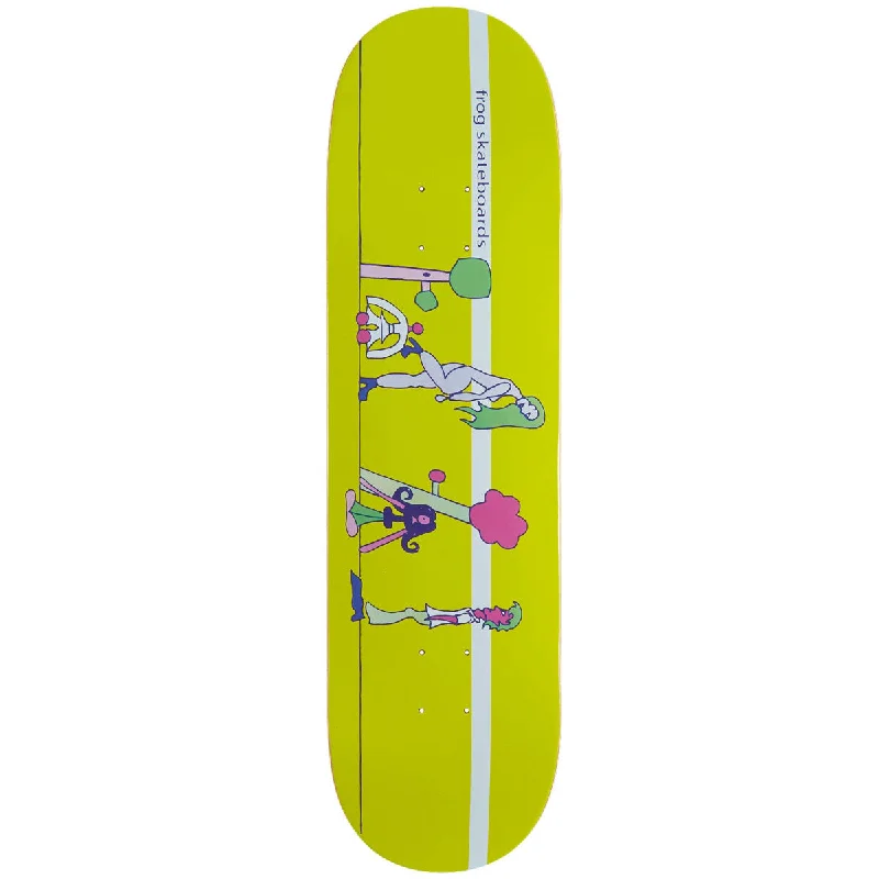 Custom Skateboard Deck For High-Quality Materials-Frog Memories 1000 Skateboard Deck - Yellow - 8.50"