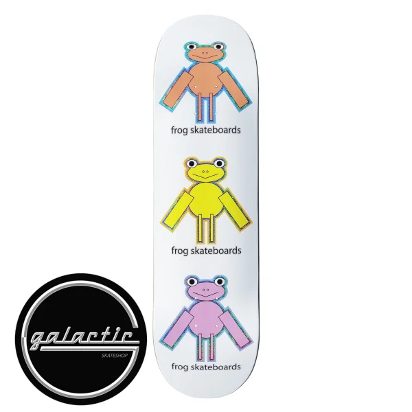 Personalized Longboard Skateboard Deck-Frog Perfect Frog Deck 8.25"