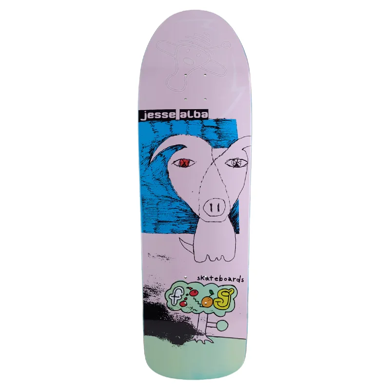 Personalized Skateboard Deck For Longboard Skating-Frog Pig Mode Jesse Alba Deck - 9.6