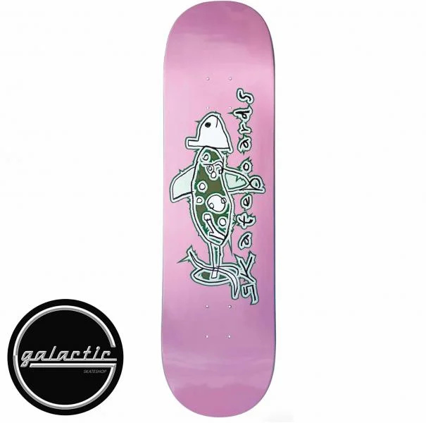 Personalized Skateboard Deck For Skate Brands-Frog Rainbow Fish Deck 8.0"