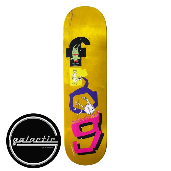 Custom Skateboard Deck For Smooth Rides-Frog Unleased (Pat G) Deck 8.125"