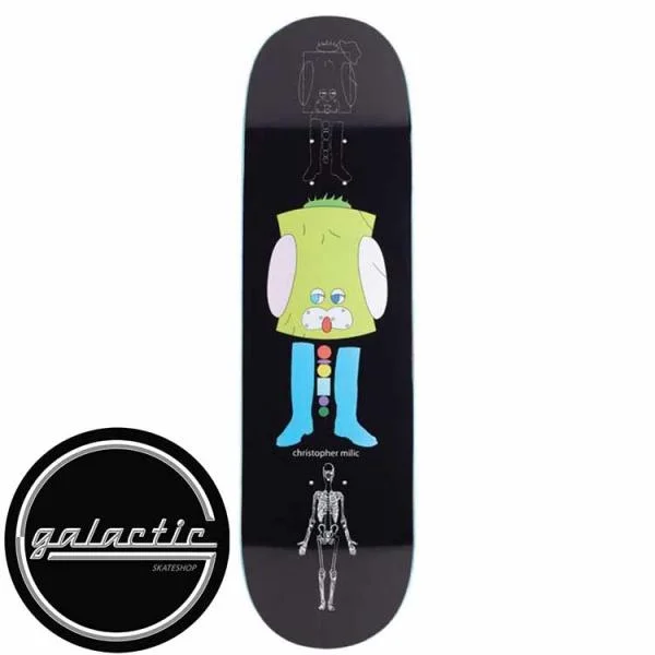 Personalized Skateboard Deck For Skate Deck Art-Frog Vector World Deck 8.38"