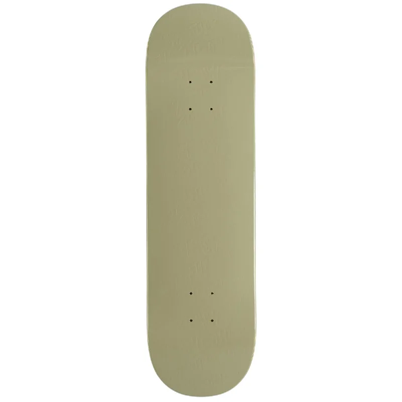 Personalized Skateboard Deck For Custom Shape-Fucking Awesome Khaki Stamp Embossed Skateboard Deck - 8.38"