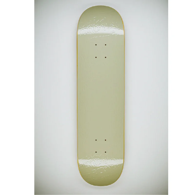 Custom Skateboard Deck For Skateparks-Fucking Awesome Khaki Stamp Embossed Deck 8.25"