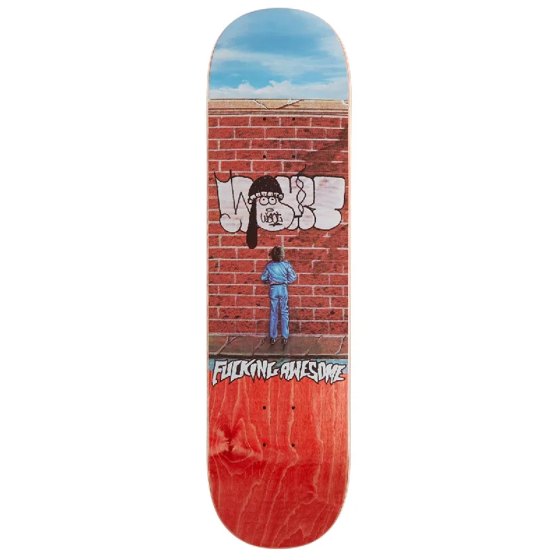 Custom Skateboard Deck For Custom Logo Designs-Fucking Awesome Wanto Dill Crime Face Skateboard Deck - 8.18"