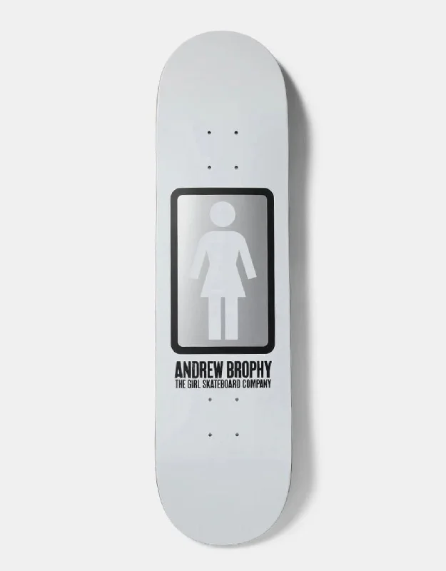 Personalized Skateboard Deck For Signature Styles-Girl Brophy Black White G056 Skateboard Deck - 8.56"