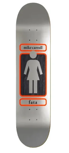 Custom Skateboard Deck For Competition Use-Girl Skateboards Mike Carroll Fata Deck 8.125 in