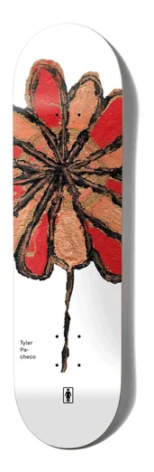 Custom Skateboard Deck For Strong Durability-Girl Tyler Pacheco Blooming Series Deck 8 in