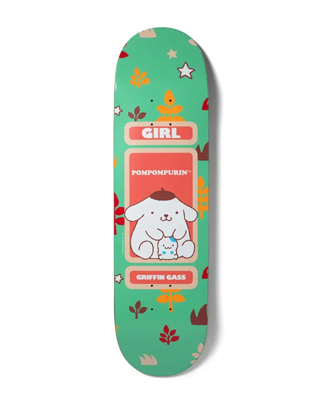 Personalized Skateboard Deck For Graphic Artists-Girl x Hello Kitty and Friends Gass Deck