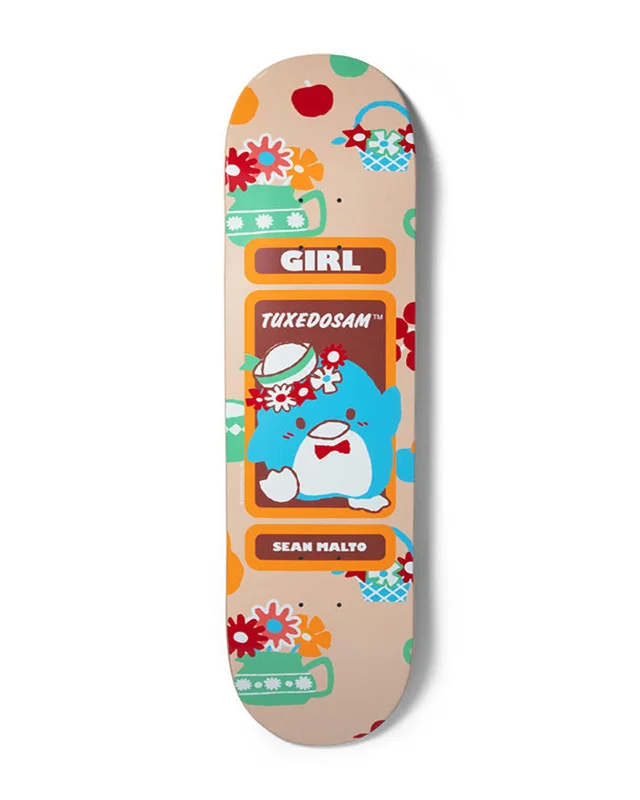 Custom Skateboard Deck With Unique Designs-Girl x Hello Kitty and Friends Malto Deck