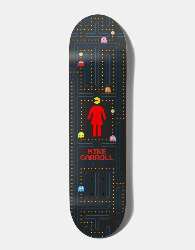 Custom Skateboard Deck For Strong Durability-Girl x Pac-Man Carroll G008 Skateboard Deck - 8"