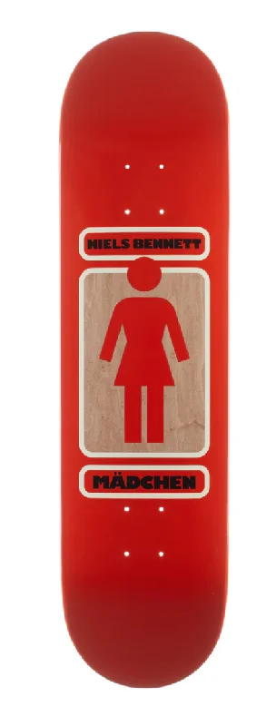 Custom Skateboard Deck For Skate Culture-Girls Skateboard Company Niels Bennett Madchen 8.25 in