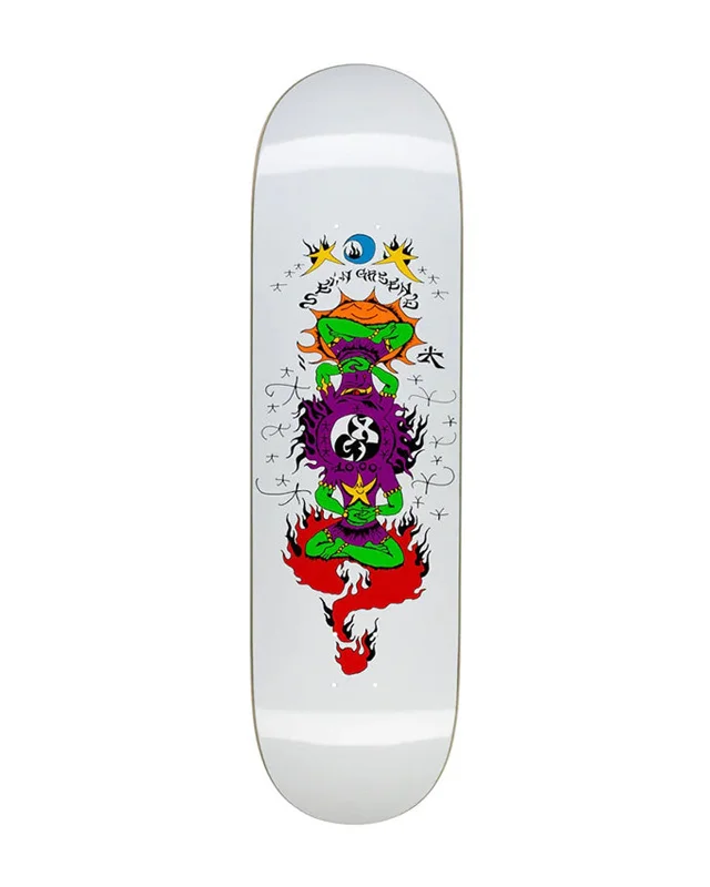 Personalized Skateboard Deck With Cool Graphics-Greene Burning Breath 8.5" Deck