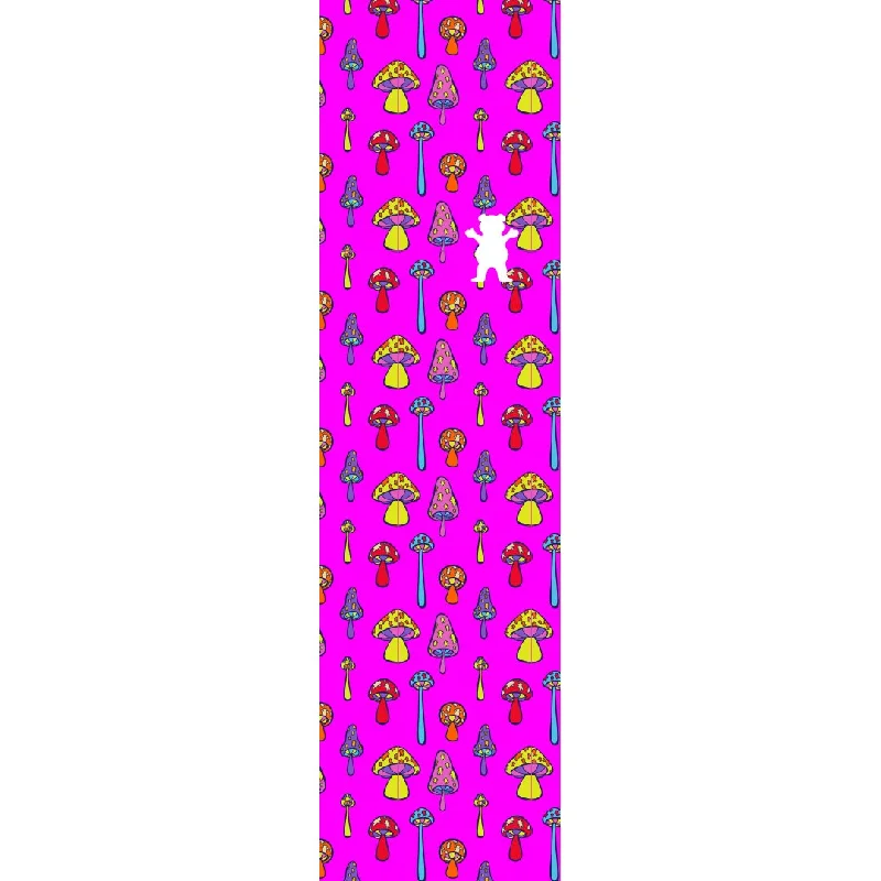 Skateboard Grip Tape For Park Riders-Grizzly Grip Have A Nice Trip Graphic Griptape - Pink