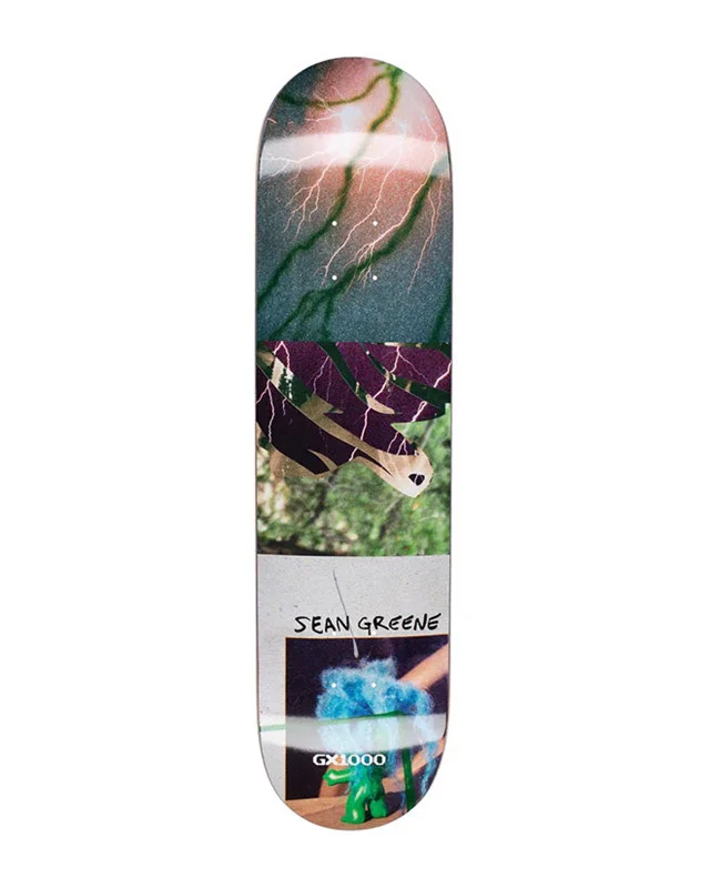 Custom Skateboard Deck For Shred Gear-Greene Lightning 8.75" Deck