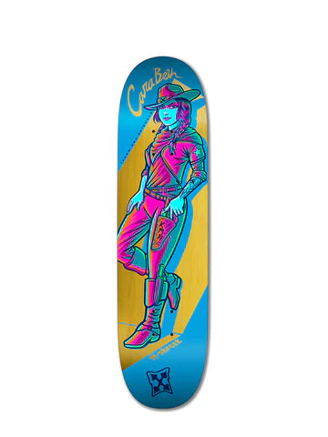 Personalized Skateboard Deck For Trendy Designs-H-Street - Carabeth - Cow Girl - 8.5