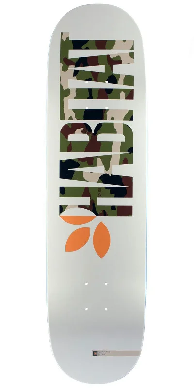 Personalized Skateboard Deck For Full Customization-Habitat Apex Camo Twin Skateboard Deck - 8.50"