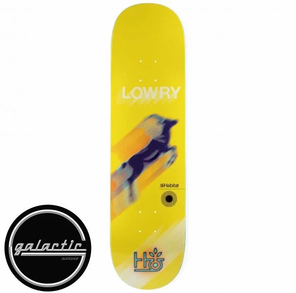 Custom Skateboard Deck For Custom Size-Habitat Kevin Lowry Speed Test Deck 8.25"