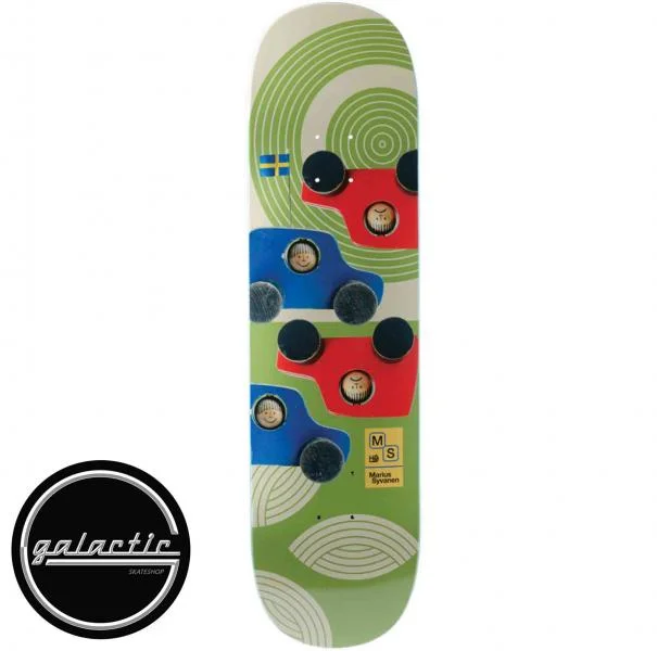 Custom Skateboard Deck For Professional Skaters-Habitat Marius Syvannen Which Way Deck 8.4"