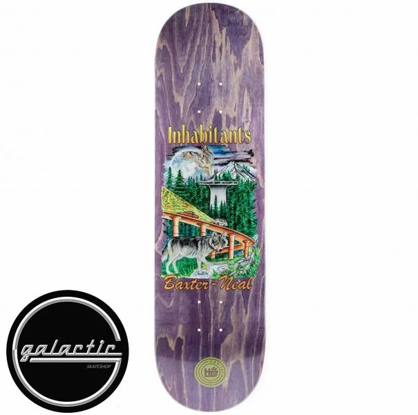 Personalized Skateboard Deck For Cool Graphics-Habitat Silas-Baxter Neal Inhabitants Deck 8.5"