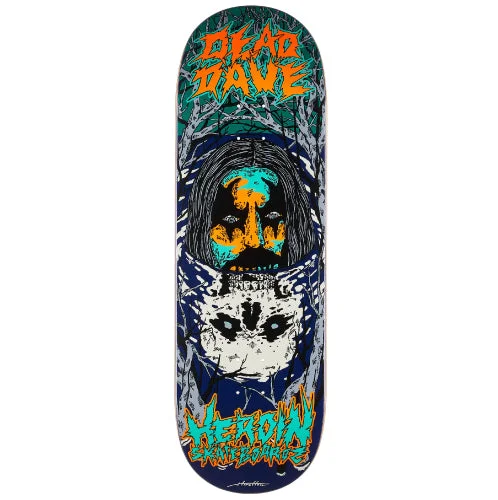 Personalized Skateboard Deck For School Sports-Heroin Dead Dave Dead Reflections Symmetrical Skateboard Deck 10.0"