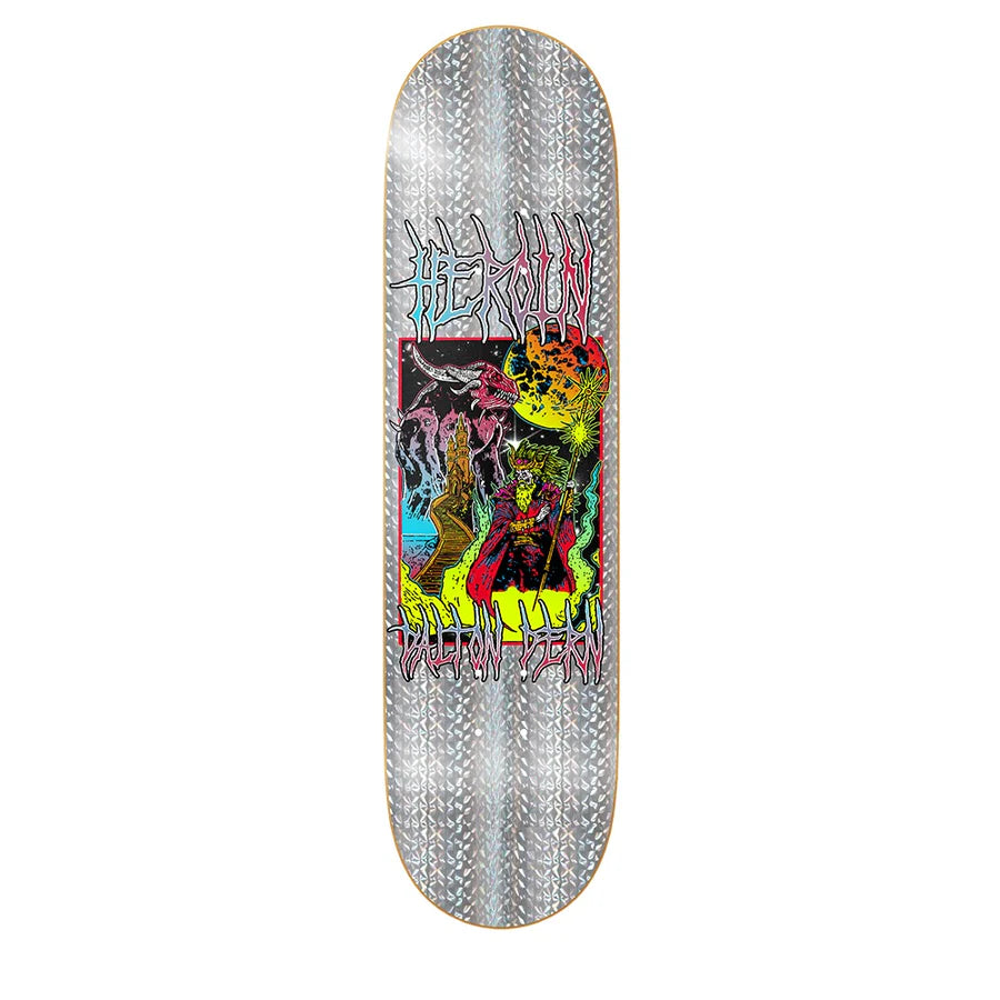 Personalized Skateboard Deck For Advanced Skating-Heroin - Dern - Hellscape - 9.0