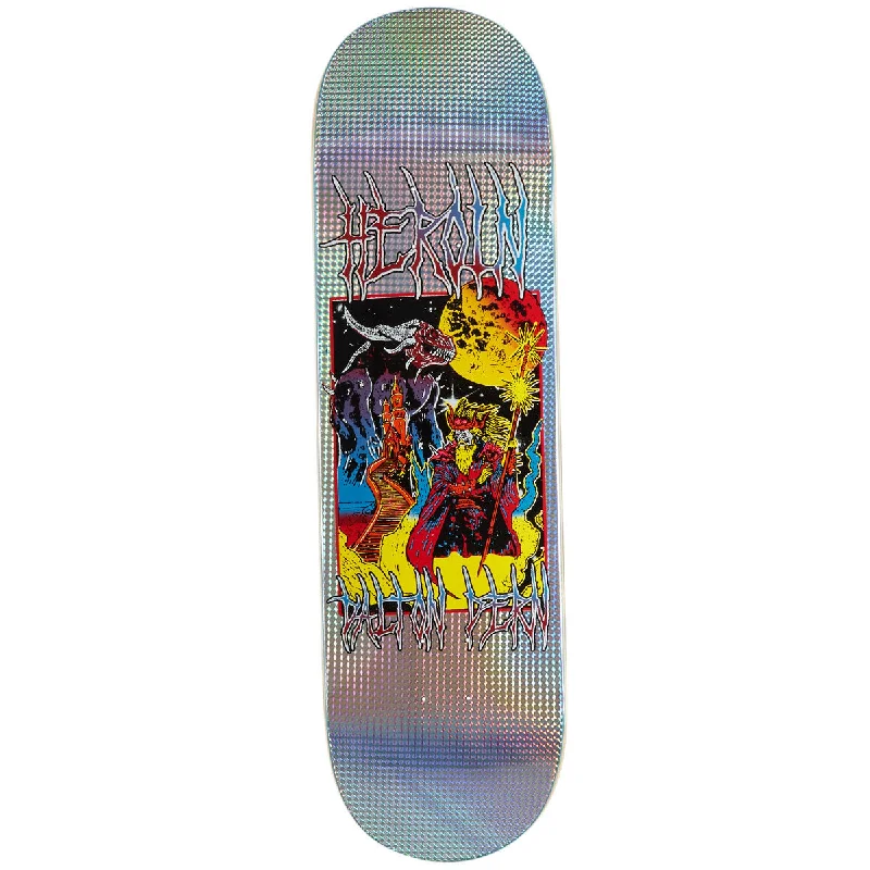 Custom Skateboard Deck For Extreme Skateboarding-Heroin Hellscape Dern Skateboard Deck - 9.00"