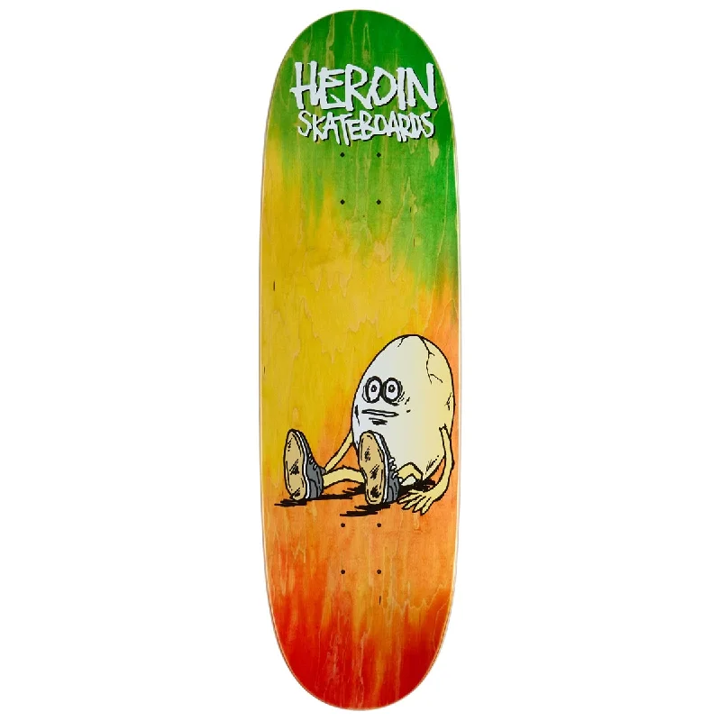 Custom Skateboard Deck For Urban Lifestyle-Heroin Rainbow Egg Skateboard Deck - 9.125"