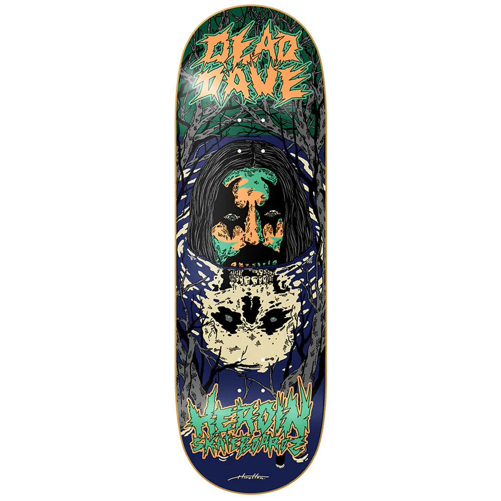 Personalized Skateboard Deck For Skate Brands-Heroin Skateboards Dead Dave Dead Reflections Skateboard Deck - 10.0