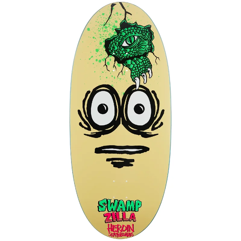 Personalized Skateboard Deck For Rides With Style-Heroin Swampzilla Deck - 13.0